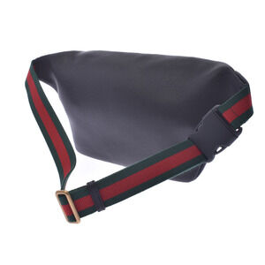 Gucci Bag Belt Body Leather Black